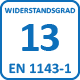 Klasse 13 nach EN 1143-1