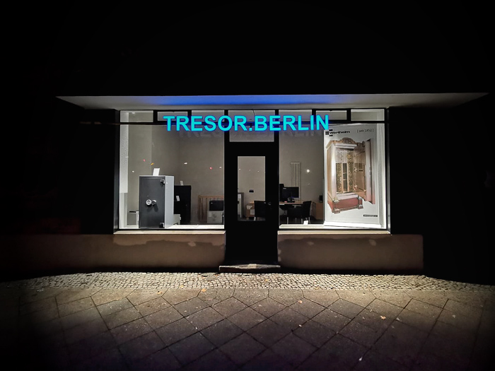 Verkaufsraum TRESOR.berlin in Berlin-Reinickendorf