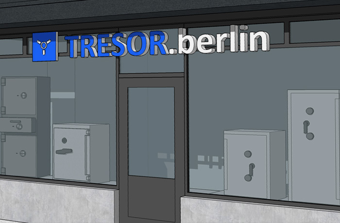 Verkaufsraum TRESOR.berlin in Berlin-Reinickendorf
